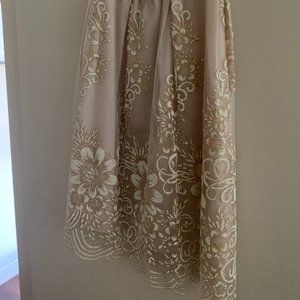 Stunning Gold Skirt From Rome